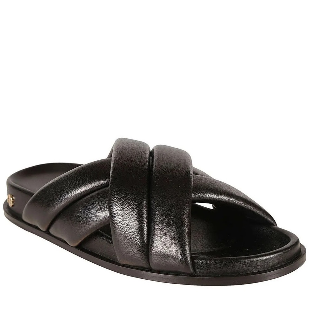 Anine Bing Lizzie Crossover Strap Detailed Slides